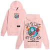 SAVE THE PLANET HOODIE (SALMON)