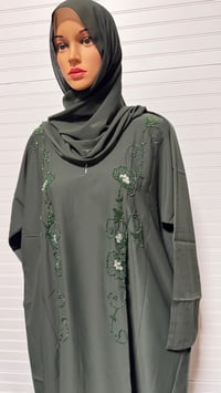 Image 1 of Luxurious Beaded close Abaya Abaya 