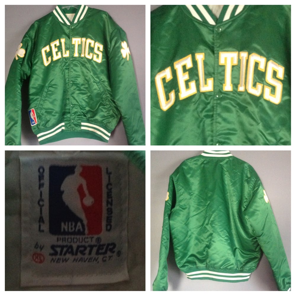 Starter best sale celtics jacket