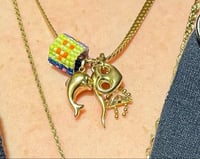 Image 2 of Smiley Face Spacer- Triple Face 