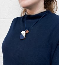 Image 2 of Shore Collection - Tideline Shape Necklace 