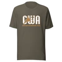 Image 1 of Christian Waterfowlers Association CWA Branded Unisex Staple Bella Canvas 3001 T-Shirt