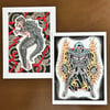 9x12 comic con season prints