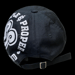 Image of S&P-“Circle Branded Logo” Jumbo Print 6-Panel StrapBack Cap (Black)