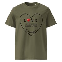 Image 8 of LIFE LESSONS Unisex organic ribbed neck t-shirt