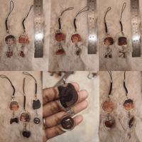 Image 3 of Project: Eden’s Garden phone charms (2pc mini keychain)