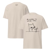 Image 9 of Unisex classic tee MY CLOTHES FIT WEIRD 