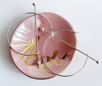 Image 2 of Natalia Silver Hoop Earrings