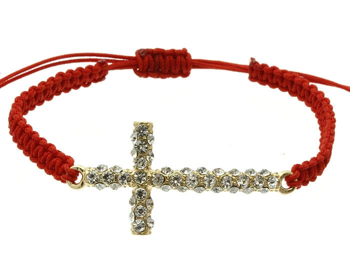 Image of Cross Tassle "Arm Candy" Bracelet