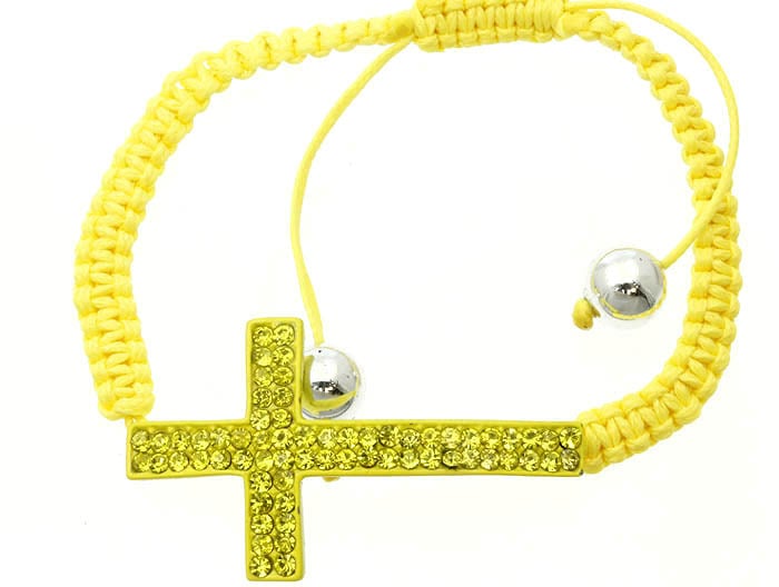 Image of Cross Tassle "Arm Candy" Bracelet