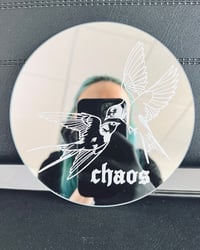 Image 5 of chaos - 15cm round mirror