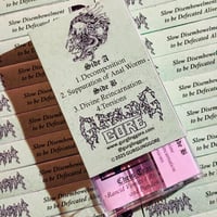 Image 3 of DISMORFIA - "Slow Disembowelment To Be Defecated Alive" cassette (w/ slipcase)