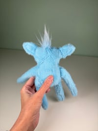 Image 4 of Small Weighted Monster - Light Blue