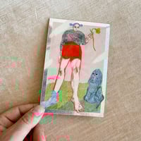Image 4 of BLUE GIRL Glitter Sticker