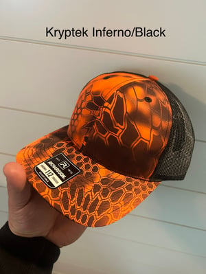 Blackfish (tog) fishing side patch hat 