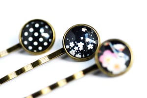 Image of Barrette cheveux collection noire