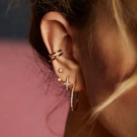 Image 2 of Scream Pretty Silver Starburst Huggies