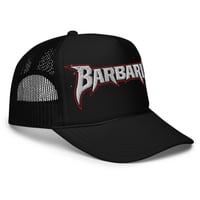 Image 3 of Barbarik Foam Trucker Black
