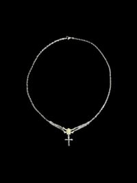 Image 2 of cane toad calcified vertebrae necklace