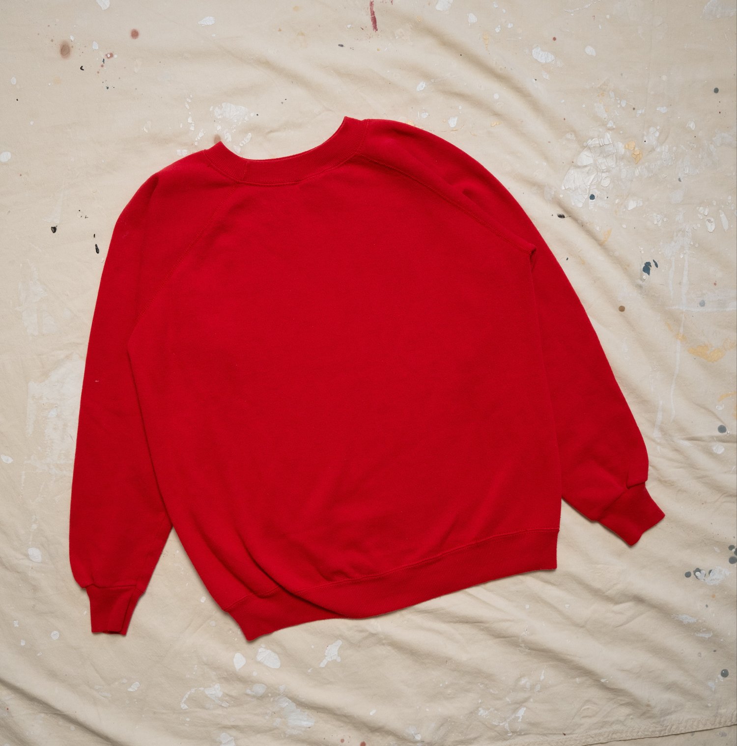 Image of University Raglan  (Medium)- Red