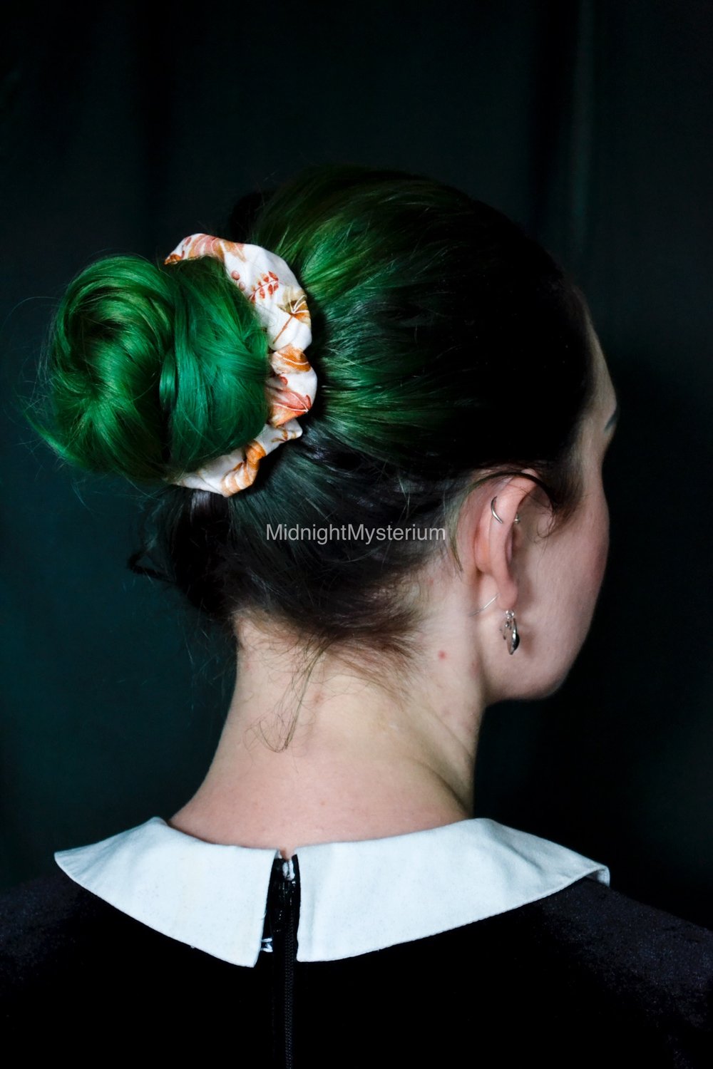 Autumn Pumpkins Scrunchie