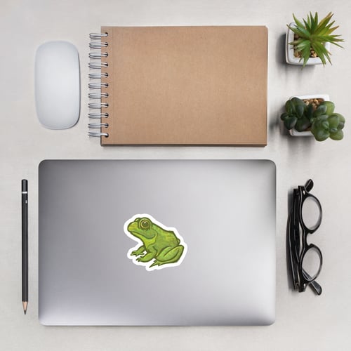 Image of Bradley Bullfrog sticker