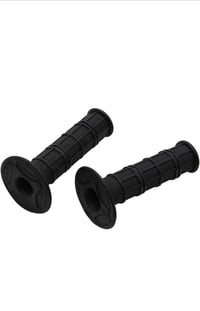 Black waffle grips