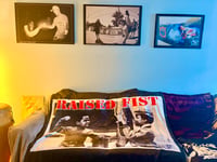 Image 1 of Raised Fist Blanket