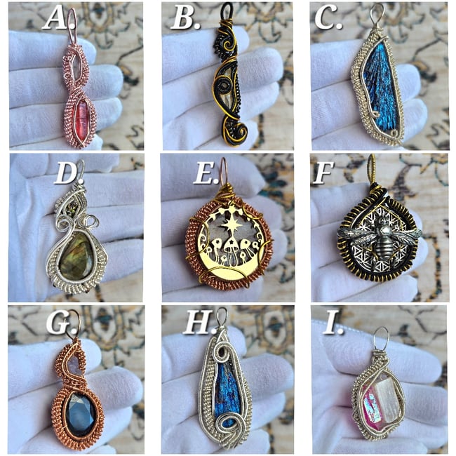 Heady pendants