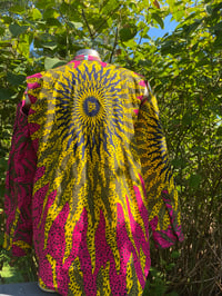 Image 2 of Men’s African Flame Shirt withOpen Shoulder
