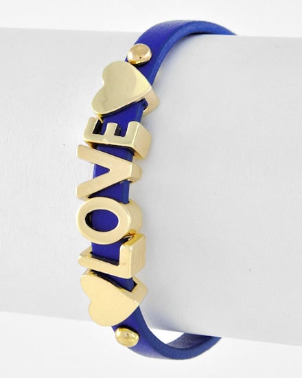 LOVE Bracelet - Navy and Gold