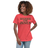 Image 8 of Soldier For Jesus Women's Relaxed T-Shirt