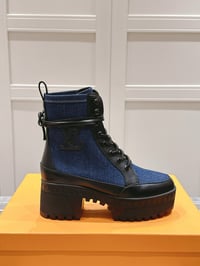 Image 1 of LV Plain Lace Boots