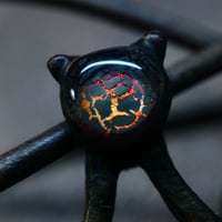 Image 11 of Demons Wisdom Tooth Pendant - glow in the dark brimstone, OOAK