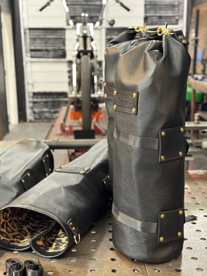 Image of Black Sissy Bar Bag