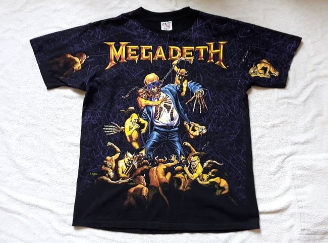 1991 Megadeth T-Shirt