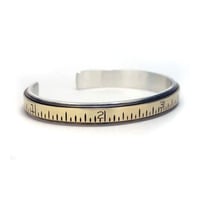 Image 3 of extension ruler cuff bracelet