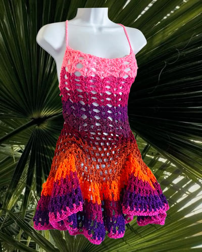 Image of HIBISCUS MINI DRESS 