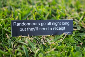 Image of Randonneurs Go All Night Sticker.