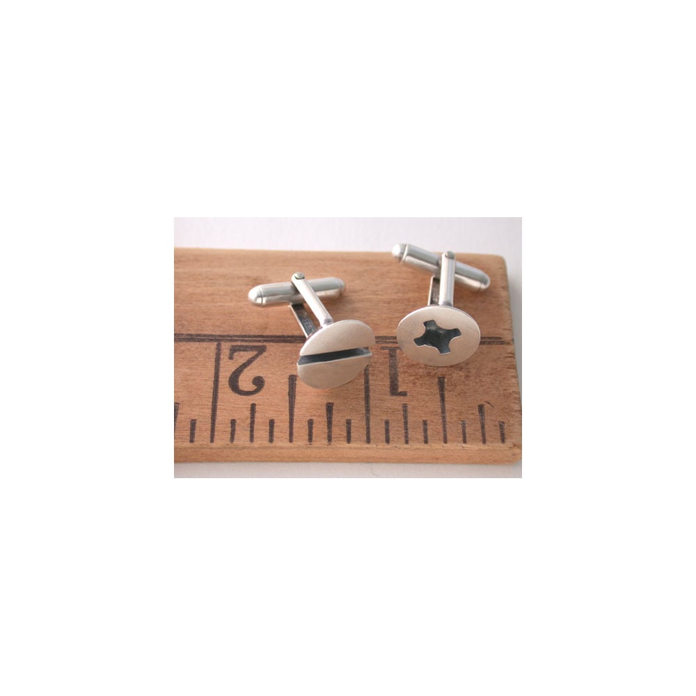 Image of screw cufflinks