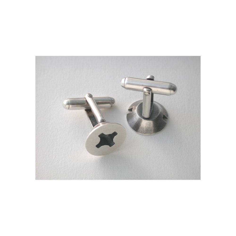 Image of screw cufflinks