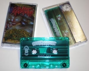 Image of Virulent Gestation // Hermaphroditic Incest... Split Cassette tape