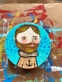 Image 1 of Smooching Bearded Sailor