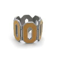 yellow O bracelet