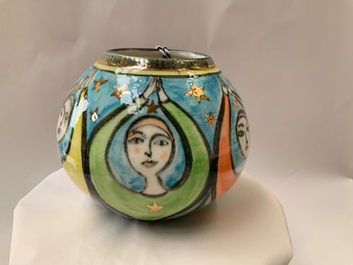 Image of Fairytales Vase , praying by starlight. 