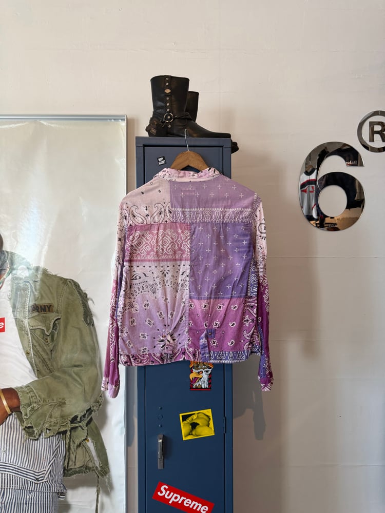 Image of Kapital Bandana Patchwork Button Up