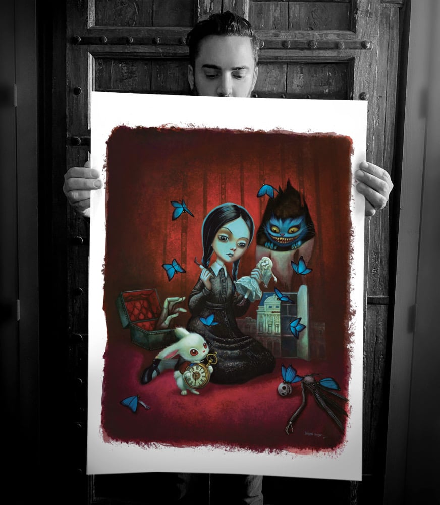 Image of Wednesday and friends - Edition Art Embellished