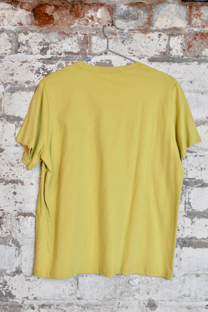 Image of Yellow Black Cat T-shirt 
