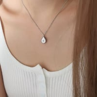Image 1 of Rain drop necklace 水滴项链