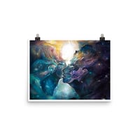 Image 4 of Shiva Shakti Art Poster